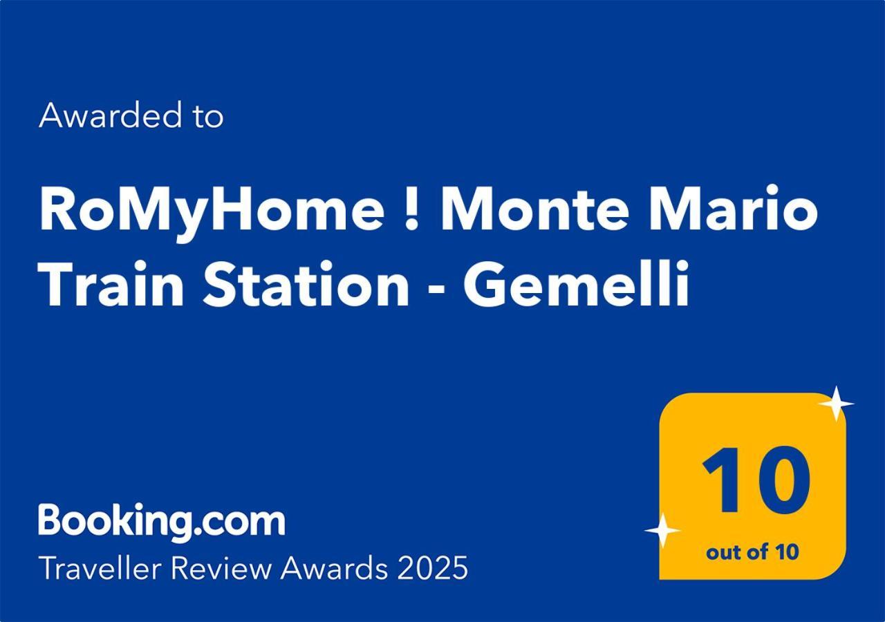 Lägenhet Romyhome ! Monte Mario Train Station - Gemelli *